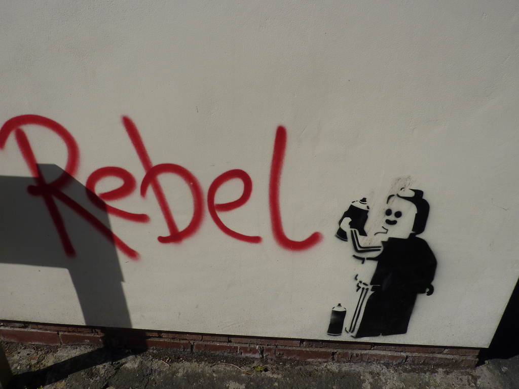 rebel grafitti